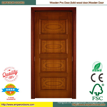 Puerta madera redonda de madera puerta de madera de sapeli